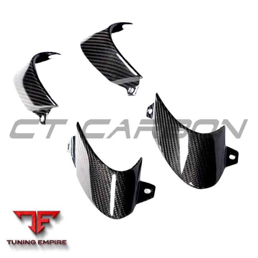 MCLAREN 750S 2017-2023+ DRY CARBON FIBRE FENDER VENTS - CT CARBON