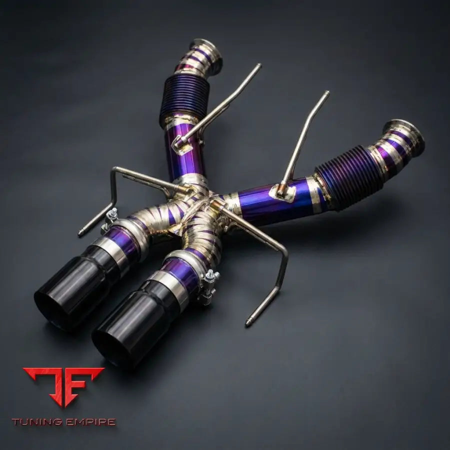 MCLAREN 750S 4.0 RAZOR TITANIUM RACE CATBACK EXHAUST