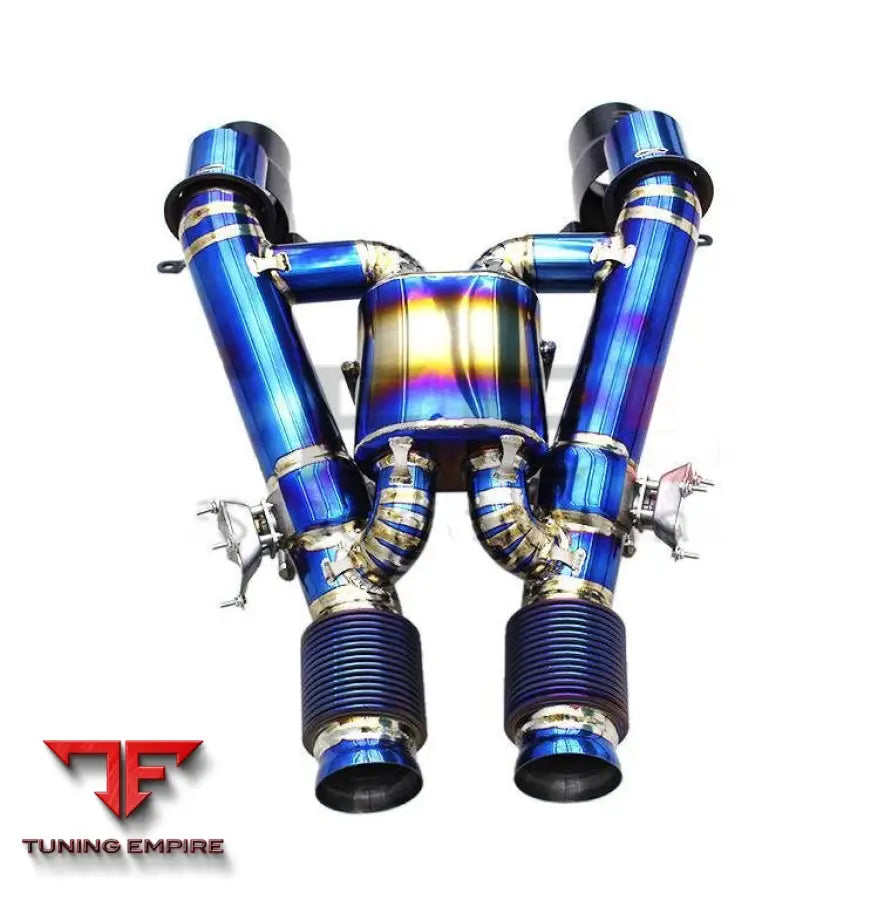 MCLAREN ARTURA CATBACK VALVETRONIC EXHAUST