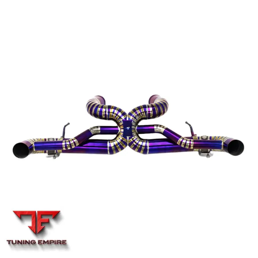 MCLAREN GT 4.0T CATBACK VALVED EXHAUST 2019-2023