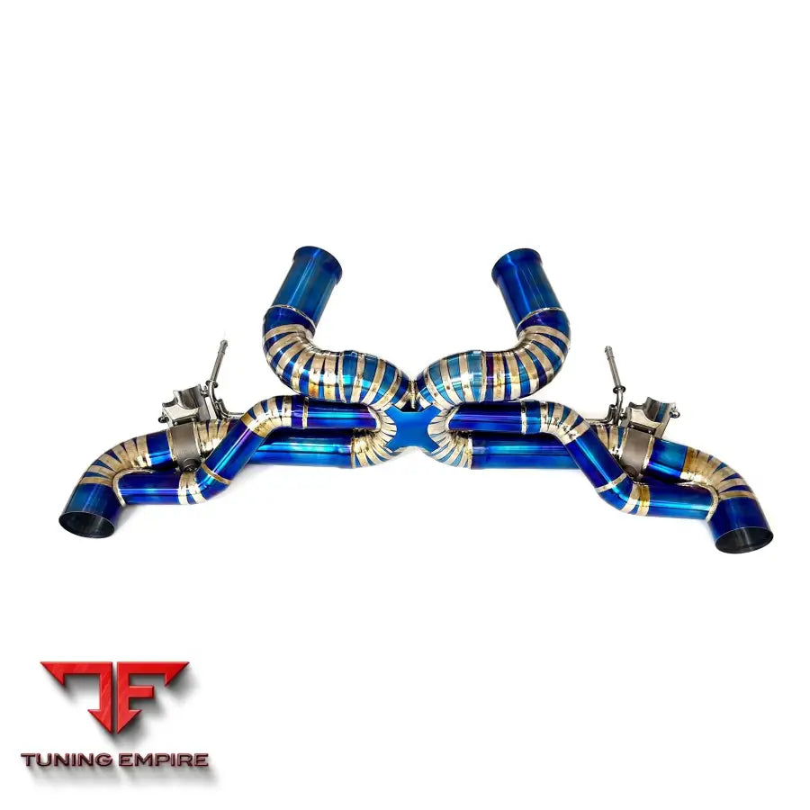 MCLAREN GT TITANIUM CATBACK RAZOR EXHAUST