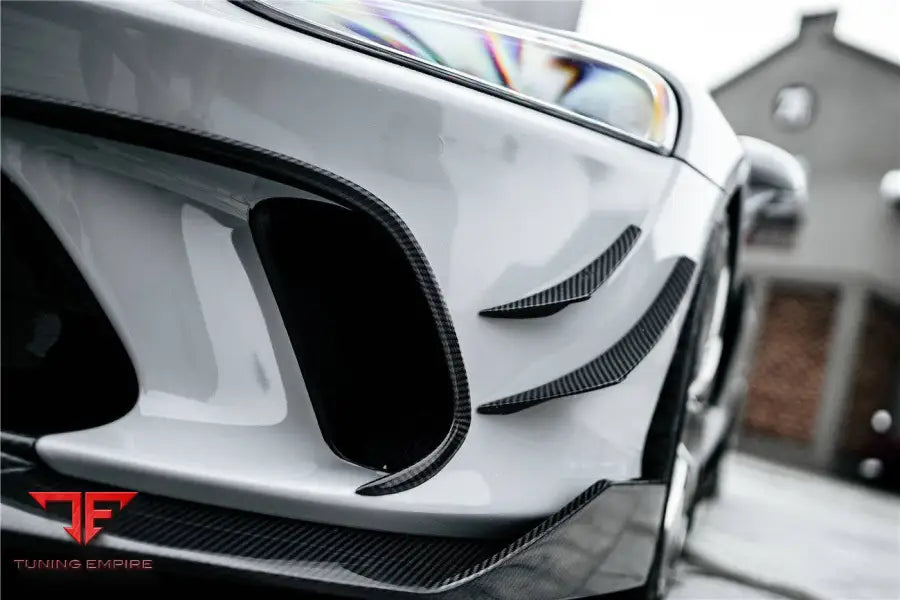 MCLAREN GT WP STYLE DRY CARBON FIBER FRONT CANARDS BSD