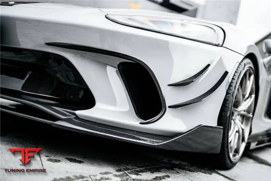 MCLAREN GT WP STYLE DRY CARBON FIBER FRONT LIP BSD