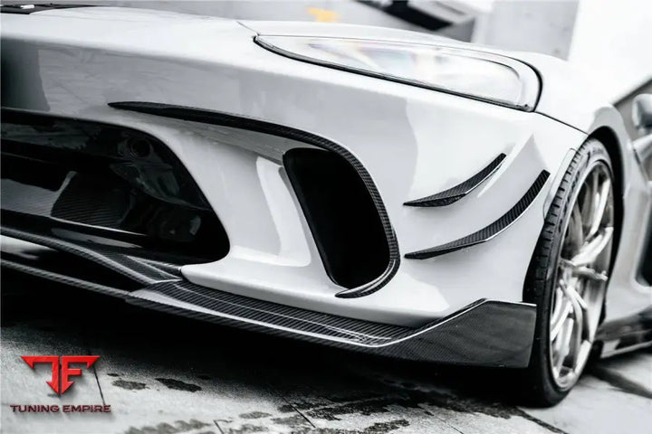 MCLAREN GT WP STYLE DRY CARBON FIBER FRONT LIP BSD