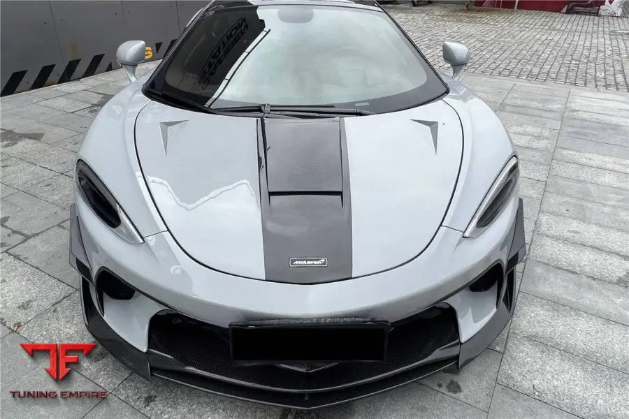 MCLAREN GT WP STYLE DRY CARBON FIBER HOOD BSD