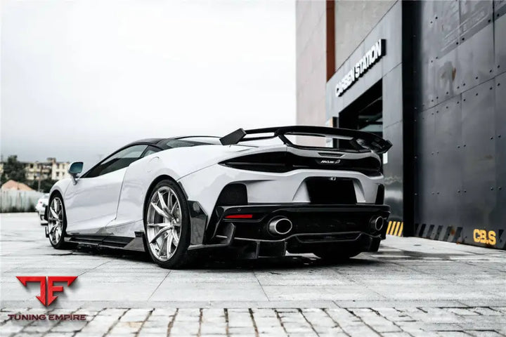 MCLAREN GT WP STYLE DRY CARBON FIBER REAR DIFFUSER LIP BSD