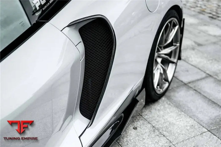 MCLAREN GT WP STYLE DRY CARBON FIBER SIDE AIR INTAKE BLADES BSD