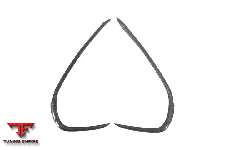 MCLAREN GT WP STYLE DRY CARBON FIBER SIDE AIR INTAKE BLADES BSD