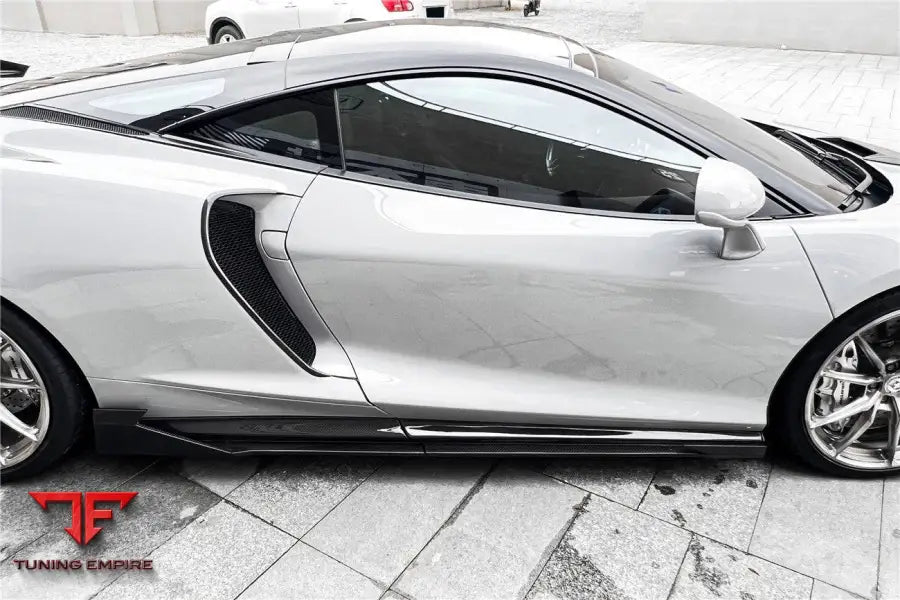 MCLAREN GT WP STYLE DRY CARBON FIBER SIDE AIR INTAKE BLADES BSD