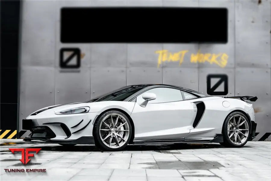 MCLAREN GT WP STYLE DRY CARBON FIBER SIDE AIR INTAKE BLADES BSD