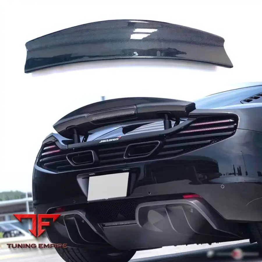 MCLAREN MP4-12C 650S 625C CARBON FIBER REAR TAIL FIN WING