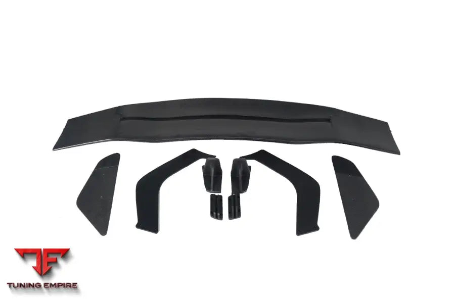 MCLAREN MP4 12C & 650S REBEL PERFORMANCE STYLE CARBON FIBER TRUNK SPOILER WING BSD