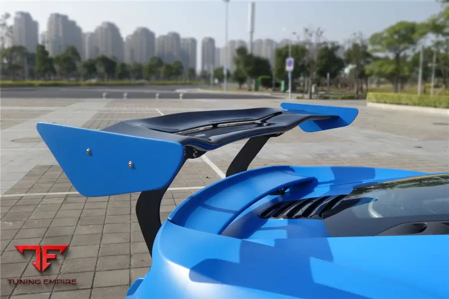 MCLAREN MP4 12C & 650S REBEL PERFORMANCE STYLE CARBON FIBER TRUNK SPOILER WING BSD