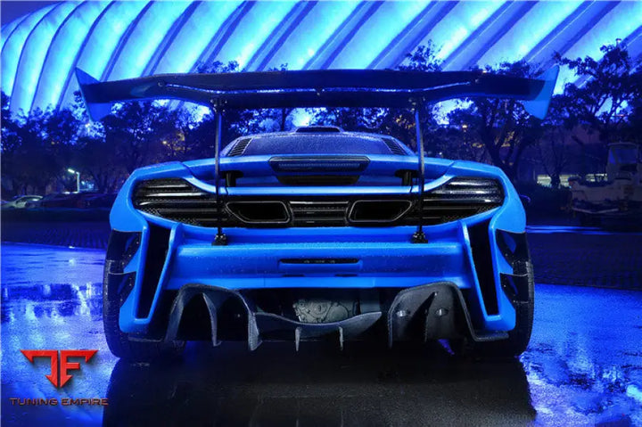 MCLAREN MP4 12C & 650S REBEL PERFORMANCE STYLE CARBON FIBER TRUNK SPOILER WING BSD