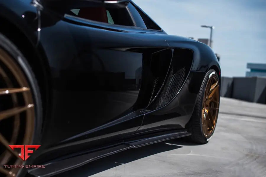 MCLAREN MP4 12C 650S RZS STYLE CARBON FIBER SIDE SKIRTS BSD