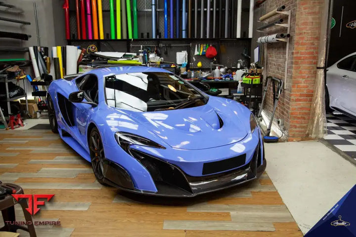 MCLAREN MP4 12C 675LT STYLE FRONT BUMPER & FENDER BSD