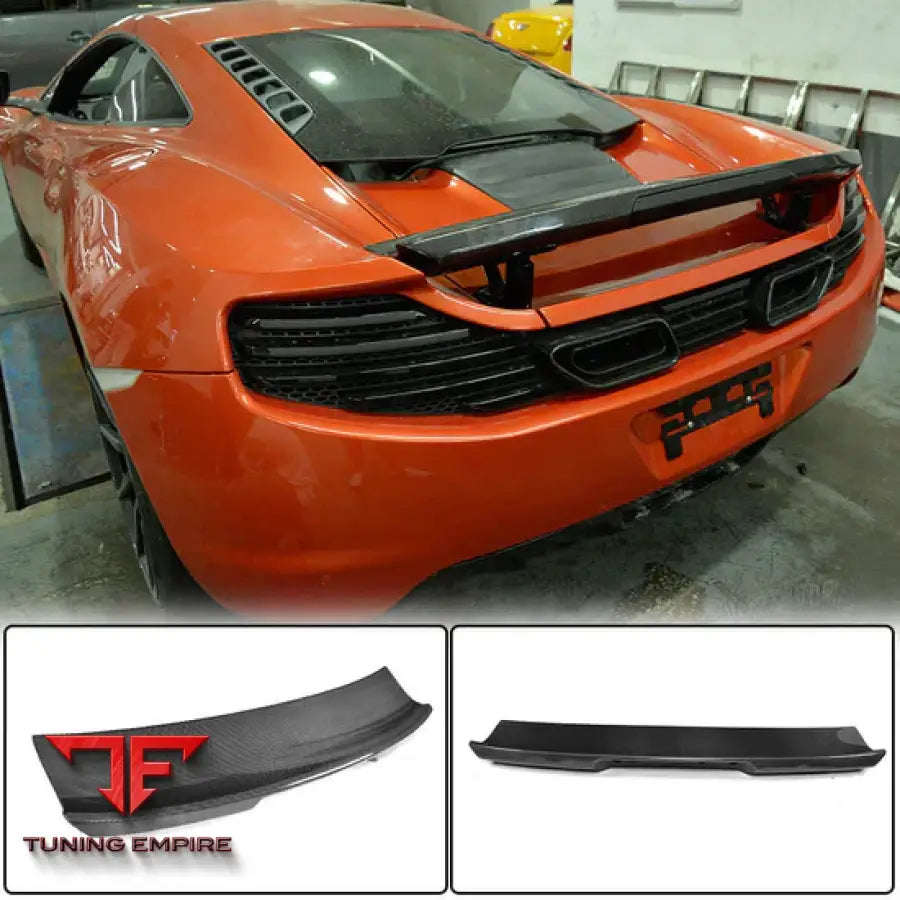 MCLAREN MP4-12C CARBON FIBER REAR TRUNK SPOILER 2011-2014Y