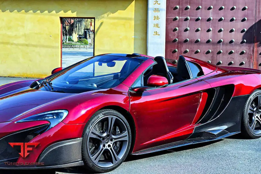 MCLAREN MP4-12C OEM STYLE CARBON FIBER SIDE INTAKE BLADES BSD