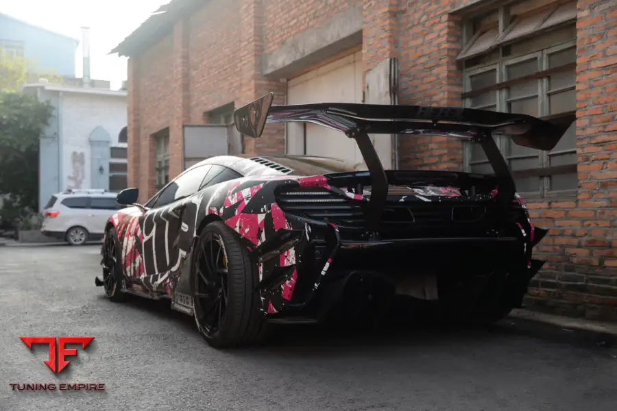 MCLAREN MP4 12C REBEL PERFORMANCE STYLE CARBON FIBER SIDE SKIRTS BSD