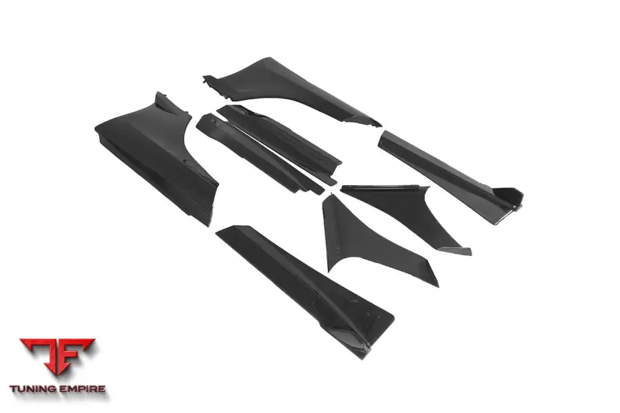 MCLAREN MP4 12C REBEL PERFORMANCE STYLE CARBON FIBER SIDE SKIRTS BSD