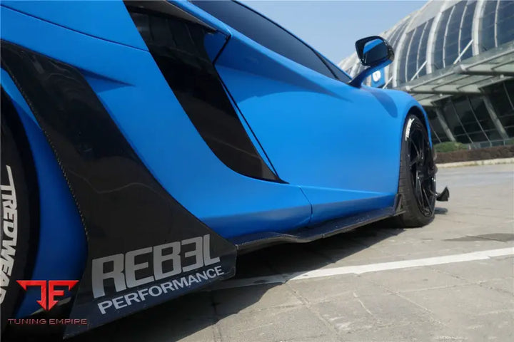 MCLAREN MP4 12C REBEL PERFORMANCE STYLE PARTIAL CARBON FIBER FULL BODY KIT BSD