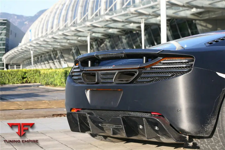 MCLAREN MP4 12C650S DP STYLE CARBON FIBER REAR DIFFUSER BSD