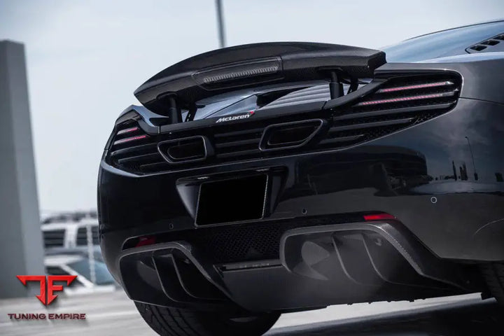 MCLAREN MP4 12C650S DPR STYLE CARBON FIBER REAR DIFFUSER BSD