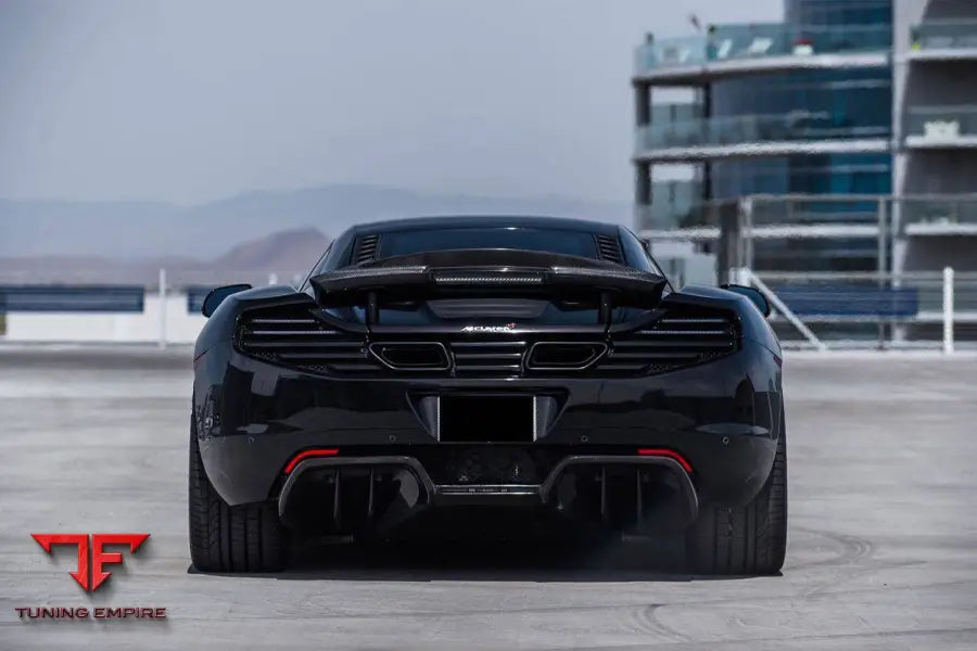 MCLAREN MP4 12C650S DPR STYLE CARBON FIBER REAR DIFFUSER BSD