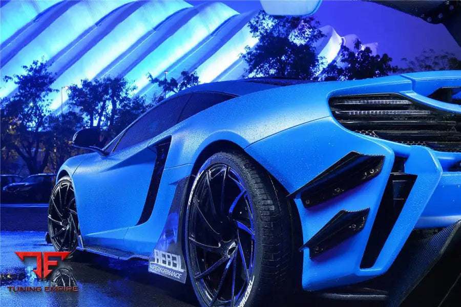 MCLAREN MP4 12C650S REBEL PERFORMANCE STYLE REAR BUMPER BSD