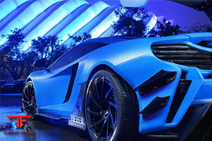 MCLAREN MP4 12C650S REBEL PERFORMANCE STYLE REAR BUMPER BSD