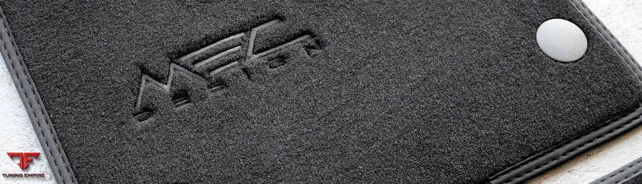 MEC Design boot floor mat as special order in precious velours for W126