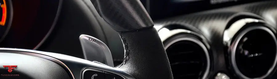 MEC Design C190 GT/ GT S Sports multifunktions-airbag-steering wheel – Piano Leather/ Alcantara