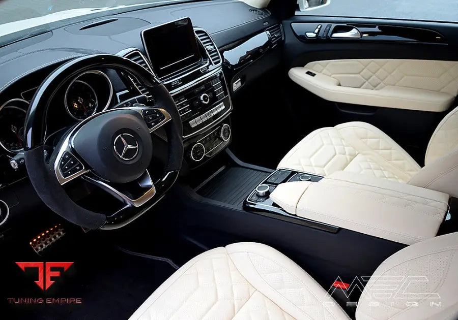 MEC Design C292 GLE Coupé Sports multifunktions-airbag-steering wheel – Piano Finish