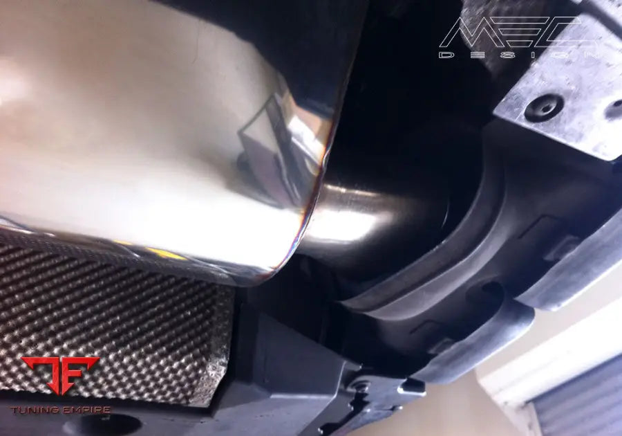 MEC Design complete sports exhaust system for R231 AMG SL63 (Earthquake Version/ loud version)
