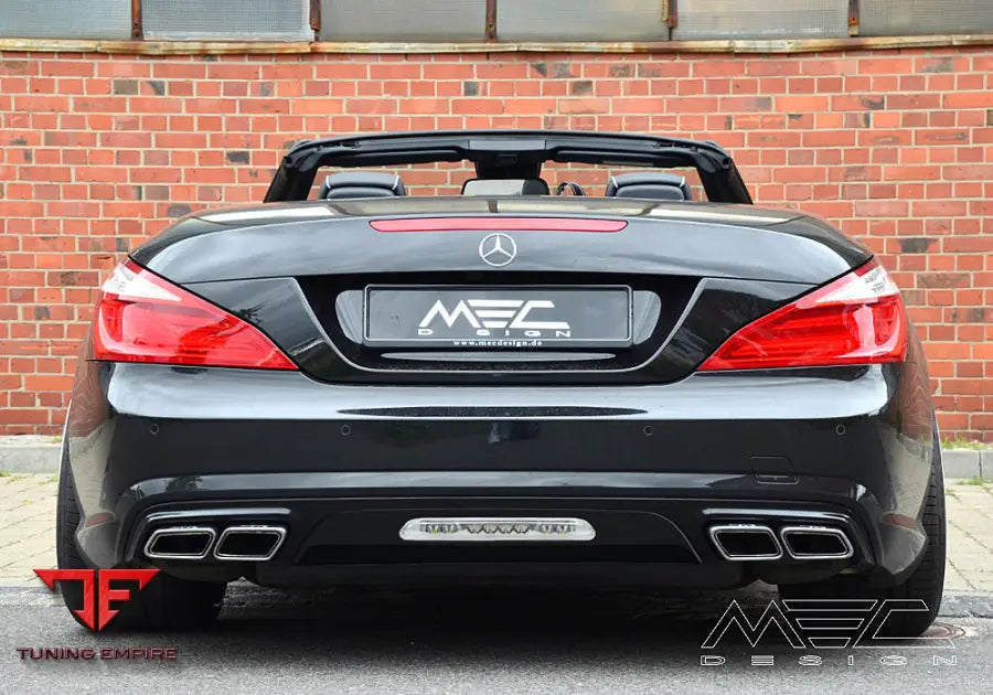 MEC Design complete sports exhaust system for R231 AMG SL63 (Earthquake Version/ loud version)