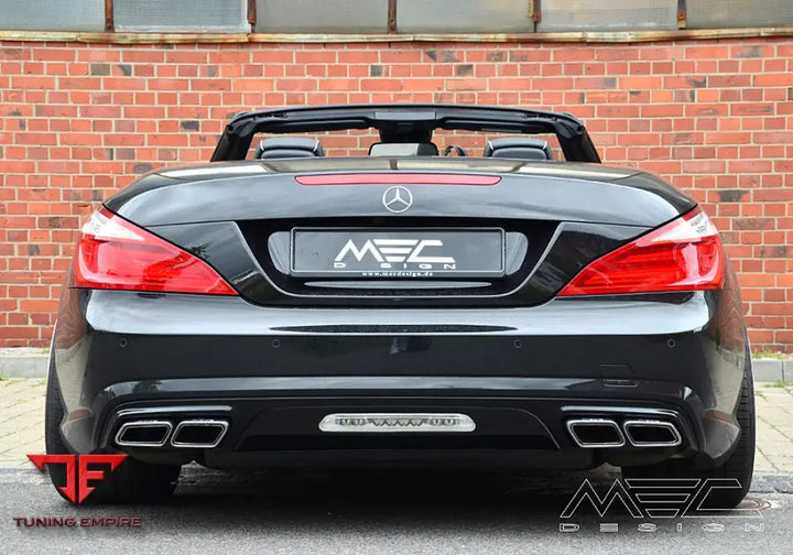 MEC Design complete sports exhaust system for R231 AMG SL65 (Earthquake version/ loud version)