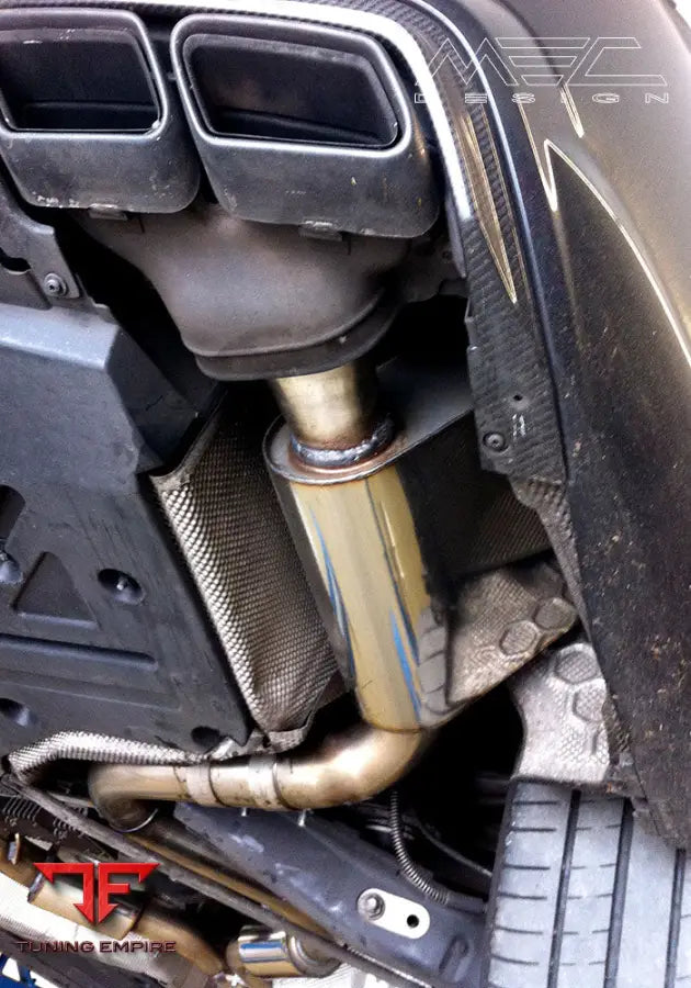 MEC Design complete sports exhaust system for R231 SL350 + SL500 (Earthquake version/ loud version)