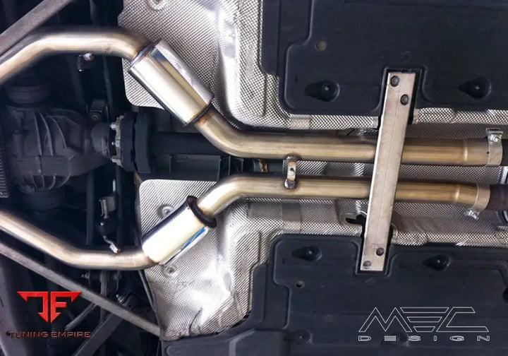 MEC Design complete sports exhaust system for R231 SL350 + SL500 (Earthquake version/ loud version)