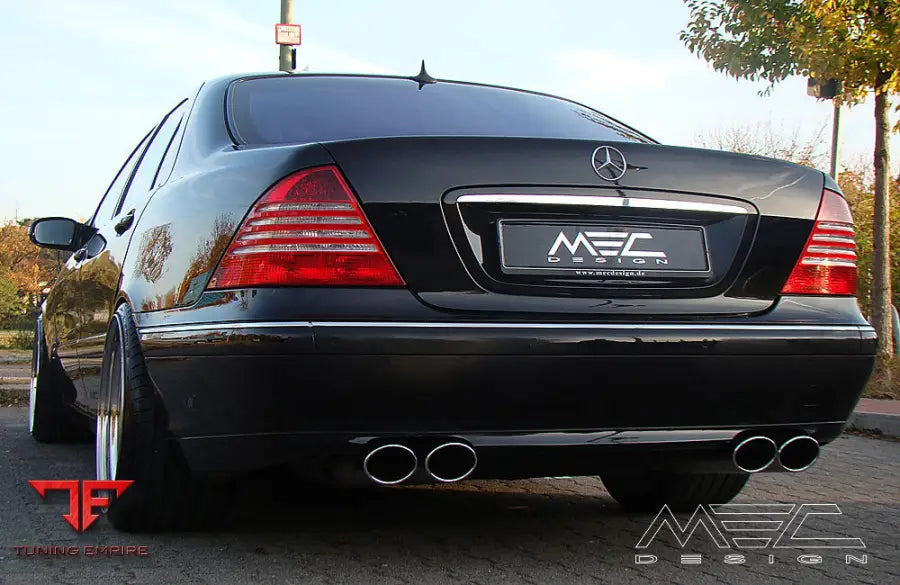 MEC Design Front Muffler Spare Pipes (VSD-ER) for Bi-Turbo Exhaust System for W220 S600 Bi-Turbo
