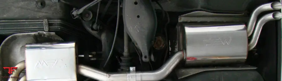 MEC Design middle Muffler for Exhaust System for W124 E500, 235kW