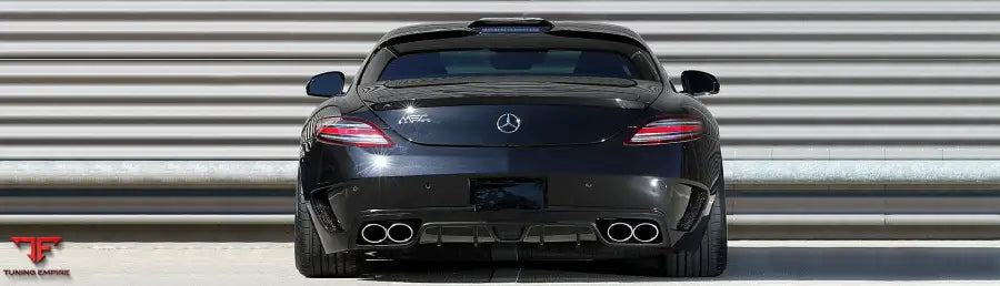MEC Design W197 SLS Class Rear Muffler for original AMG Rear Bumper