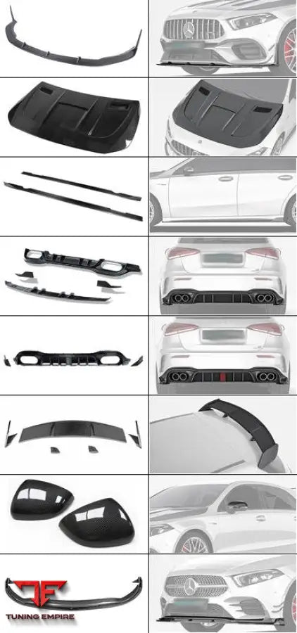 MERCEDES A-CLASS W177 CARBON KIT 2019-2025