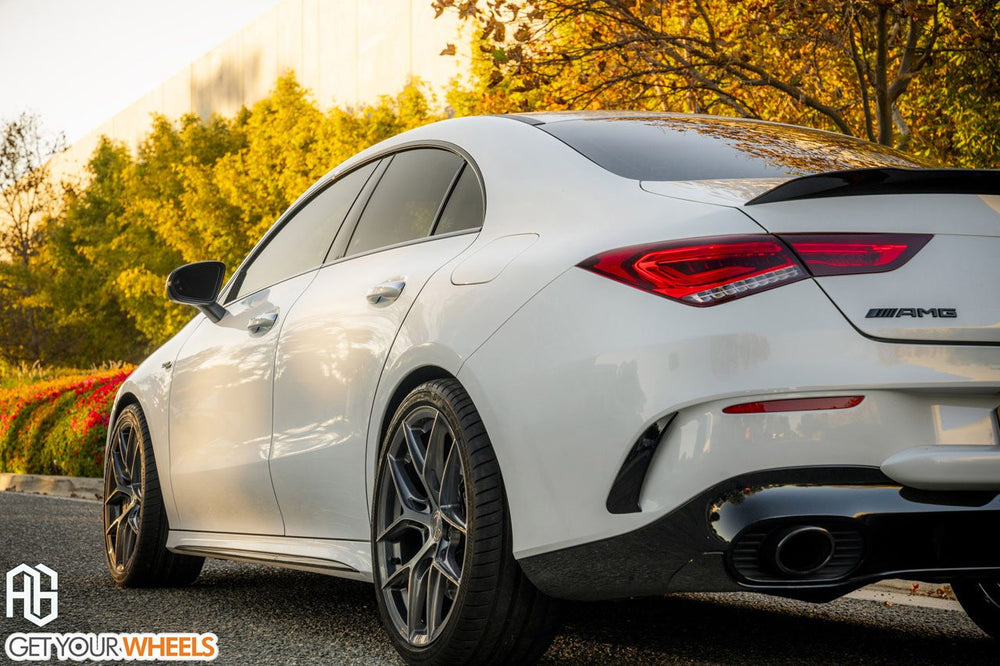 MERCEDES-AMG CLA 35 on custom forged wheels