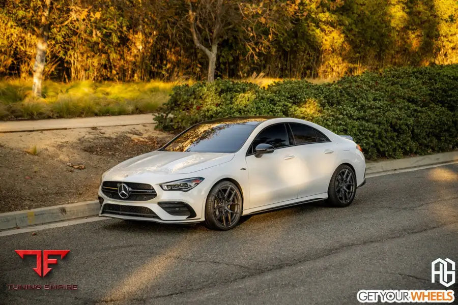 MERCEDES-AMG CLA 35 on custom forged wheels