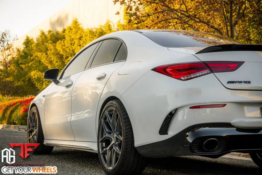 MERCEDES-AMG CLA 35 on custom forged wheels
