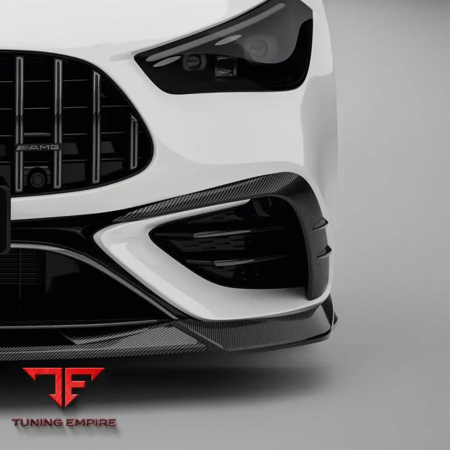 MERCEDES-AMG CLE 53 C236 FRONT BUMPER INSERTS IN PREPREG CARBON FIBRE - Carbon Fibre Parts
