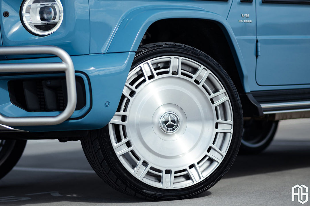 Mercedes-AMG G63 on custom forged wheels