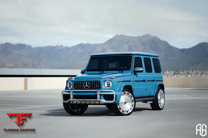 Mercedes-AMG G63 on custom forged wheels