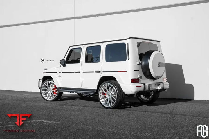 Mercedes-AMG G63 on custom forged wheels