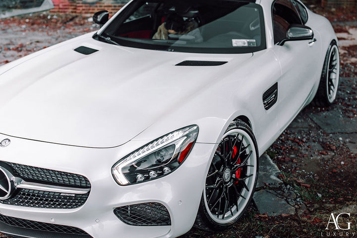 Mercedes-AMG GT on custom forged wheels